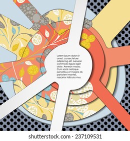 multi layered abstract background