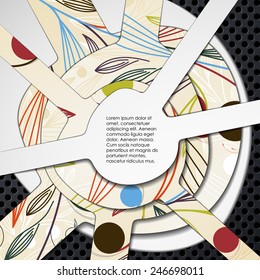 multi layered abstract background
