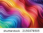 Multi layers color texture 3D papercut layers in gradient vector banner.  Carving art. Cover layout material design template. Abstract realistic papercut decoration textured with cardboard wavy layers