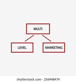 Multi Level Marketing Illustration 