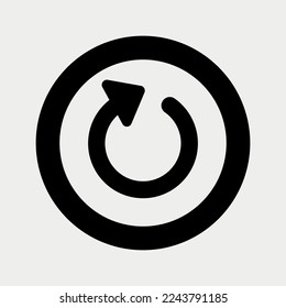 Multi media Reply Button icon vector illustration