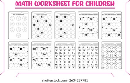Multi method math vector worksheet with maze puzzle 