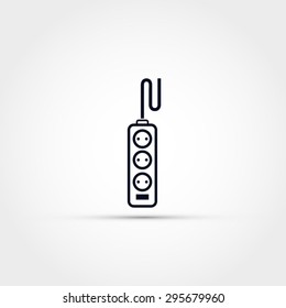 Multi Plug Power Strip Icon