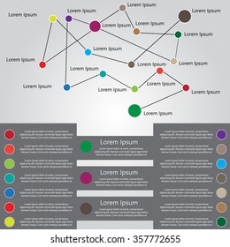 Multi Purpose Infographic Vector Design Template
