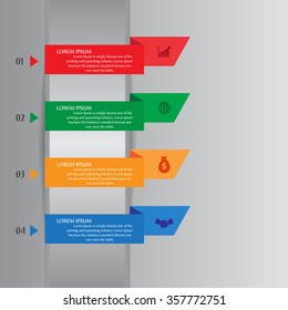 Multi Purpose Infographic Vector Design Template
