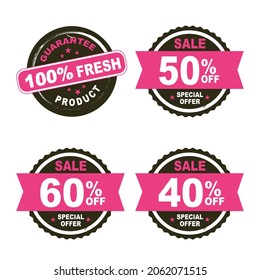 multi stamp set Vector illusration 