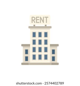 Multi story rent building showing property available for lease by owner or realtor