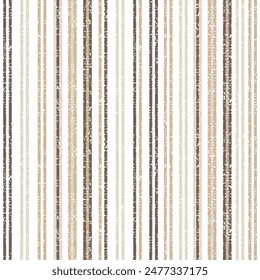 Multi Stripe texture pattern.  Abstract light and dark brown spring theme Vertical irregular size multi-colored texture background. vector Textile geometrical stripe texture patterns.