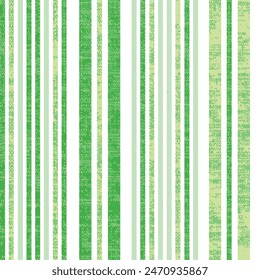 Multi Stripe texture pattern.Vertical irregular size winter green colour texture background stripe pattern used for textiles.