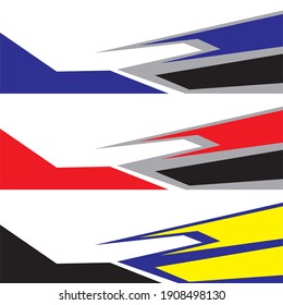 multi tone car warp design