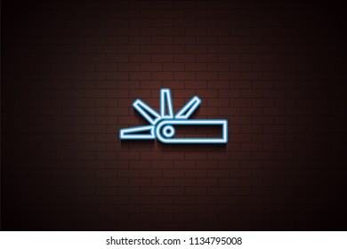 multi tool icon in Neon 