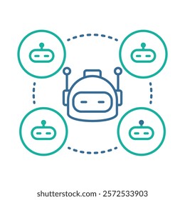 Multi-Agent Collaboration – Robots Representing AI Working in Teams