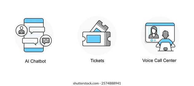 Multi-Channel Customer Support. AI engagement, Messenger chatbot, CRM integration, voicebots, intelligent customer interaction, customer engagement, business tools
