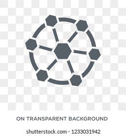 Multichannel Marketing icon. Trendy flat vector Multichannel Marketing icon on transparent background from Technology collection. 