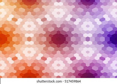 multicilor color fantasy mosaic. vector illustration. for design, presentation, cover, wallpaper, banner