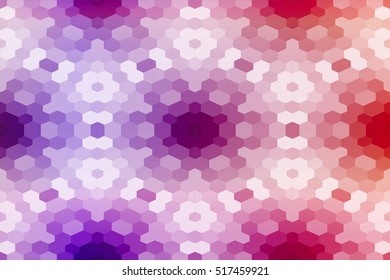 multicilor color fantasy mosaic. vector illustration. for design, presentation, cover, wallpaper, banner