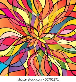 Multicolor abstract background