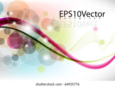 Multicolor abstract background