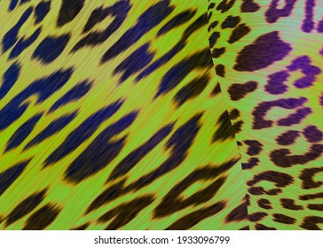 Multicolor abstract background with animal skin