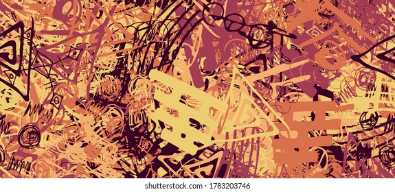 Multi-color abstract background. Color seamless texture. Grunge graffiti