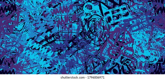 Fondo abstracto multicolor. Textura sin costura de color. Graffiti de Grunge