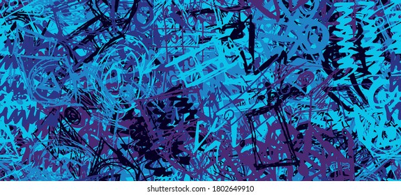 Multi-color abstract background. Color seamless texture. Grunge graffiti