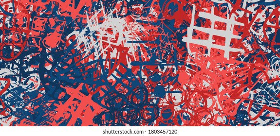 Multi-color abstract background. Color seamless texture. Grunge graffiti