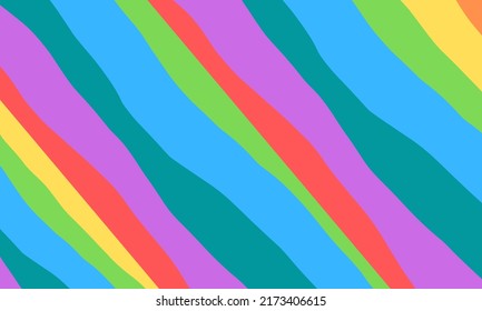 Multicolor abstract background. multicolor Diagonal line stripes abstract Colorful gradient. Vector illustration for design. Orange, yellow, green, blue, violet, and pink gradient. 