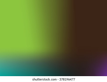 Multicolor abstract background with green and green color