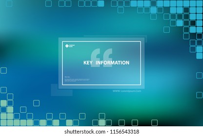 Multicolor abstract background. Minimum geometric background. Composition of geometric shapes. It is used for flyers, posters, brochures, posters, banners. Purple, green, squares, text, font, vector