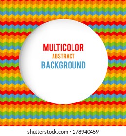 Multicolor abstract background with place for text.