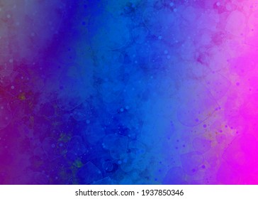 Multicolor abstract background with space pattern