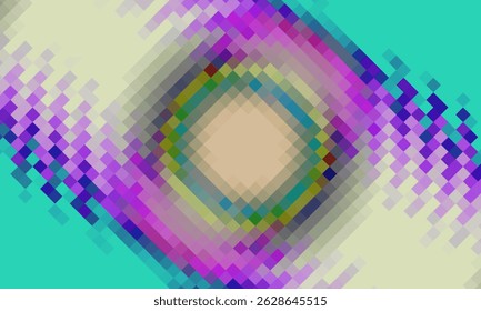 multicolor abstract background with squares pattern
