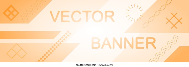 Multicolor abstract background, vector banner, frame
