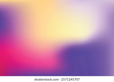 Multicolor abstract blurred gradient background