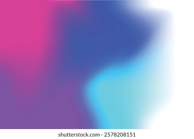 Multicolor abstract blurred gradient background