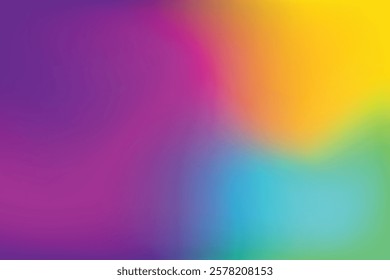 Multicolor abstract blurred gradient background