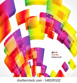 Multicolor abstract bright background. Elements for design. Eps10.