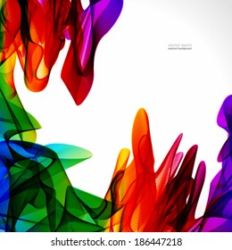 Multicolor abstract bright background. Elements for design. Eps10.