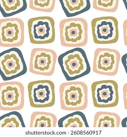  Multicolor abstract dots Seamless pattern background ideal for wrapping paper, fabric, textile etc.