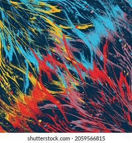multicolor abstract illustration. vector eps 10