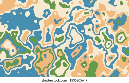 Multicolor Abstract Liquid Background. Paint art for your design templates