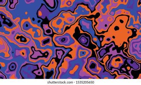 Multicolor Abstract Liquid Background. Paint art for your design templates