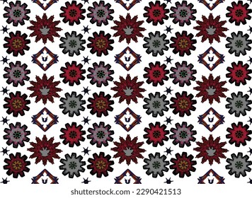 Multicolor abstract patterns flowers is a marvelous floral background decorative painting design ,great for textile and fabric print ,decoration ,curtain ,christmas flowers and valentine gift card 