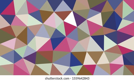 multicolor abstract polygon mosaic background vector