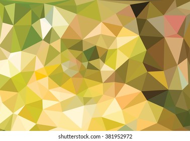 Multicolor abstract rumpled triangular background, low poly 