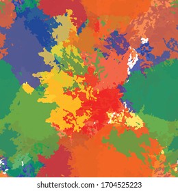 Multicolor abstract seamless grunge background