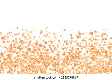 Multicolor background, colorful vector texture with squares. Splash effect banner. Glitter beige dot abstract illustration with blurred drops of rain for banner, poster. Copy space.