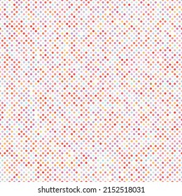 Multicolor background, colorful vector texture with circles. Splash effect banner. Dotted abstract illustration with blurred drops of rain. Seamless pattern for fabric, textile.