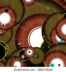 Fondo multicolor, dibujo, ilustración abstracta. Vector en formato EPS 8